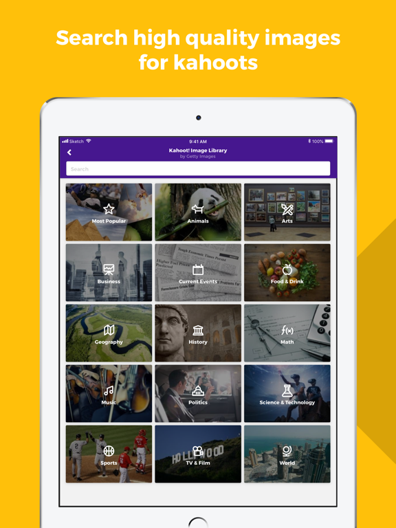 iPad Image of Kahoot! Play & Create Quizzes
