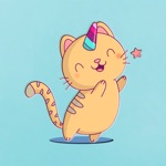 Cat Unicorn Stickers