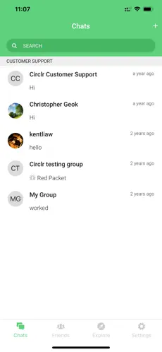 Imágen 2 Circlr - Messaging App iphone