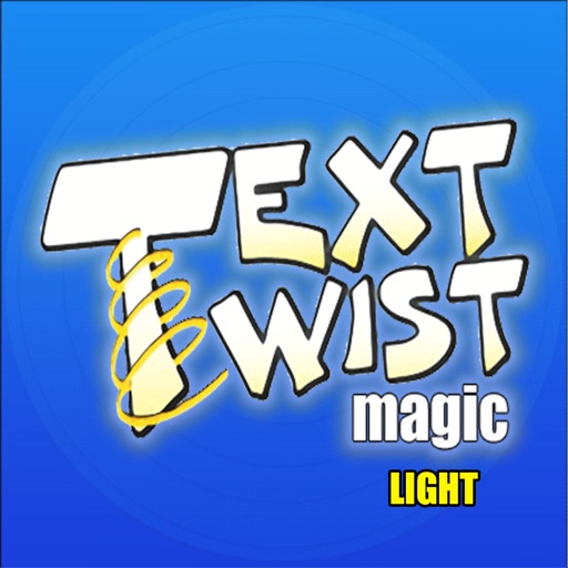 Text Twist Magic Light icon