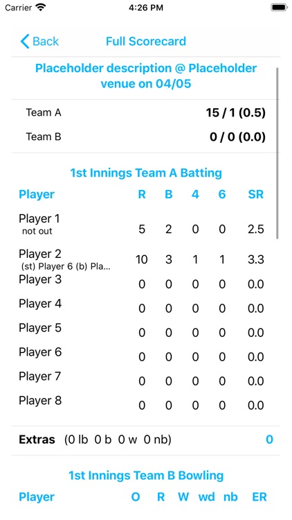Cricket Scorekeeper screenshot-3