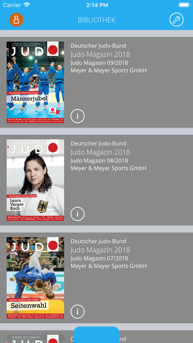 How to cancel & delete Judo Magazin from iphone & ipad 1