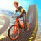 Be a crazy extreme bicycle stunt rider