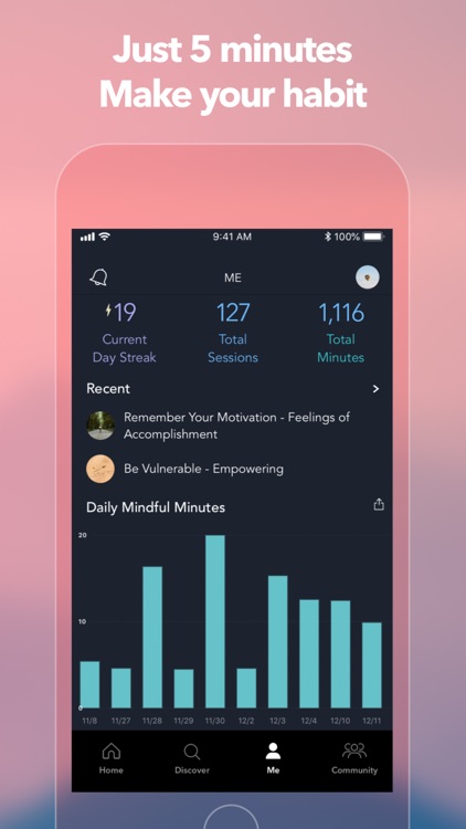 Simple Habit - Meditation screenshot-4