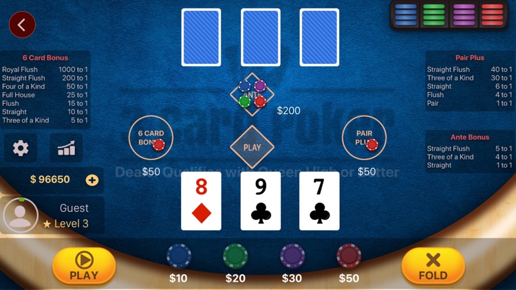 3 Card Poker Casino