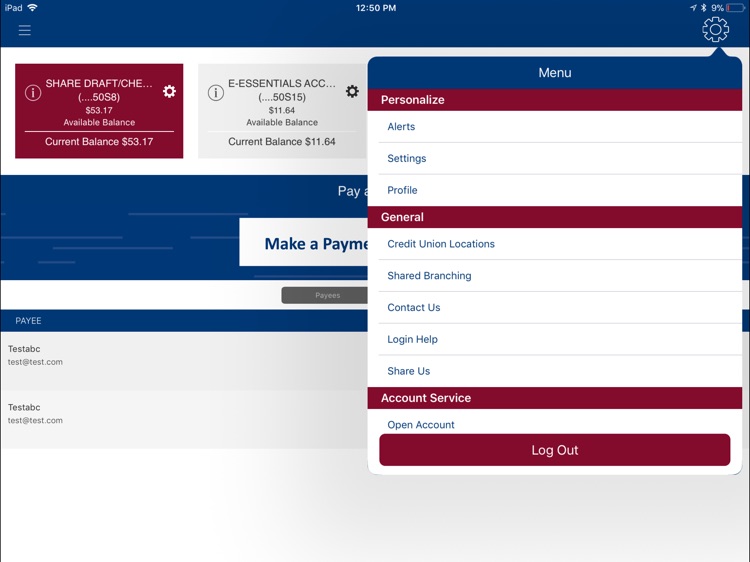 GreaterTX/AggielandCU for iPad