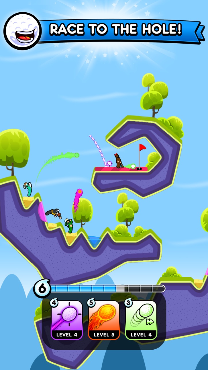 Golf Blitz Hack screenshot 1 - iOS game interface