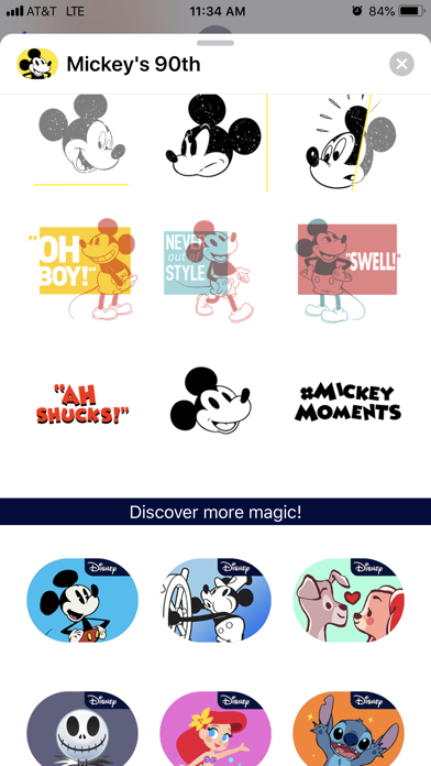 How to cancel & delete Disney Stickers: Mickey's 90th from iphone & ipad 4