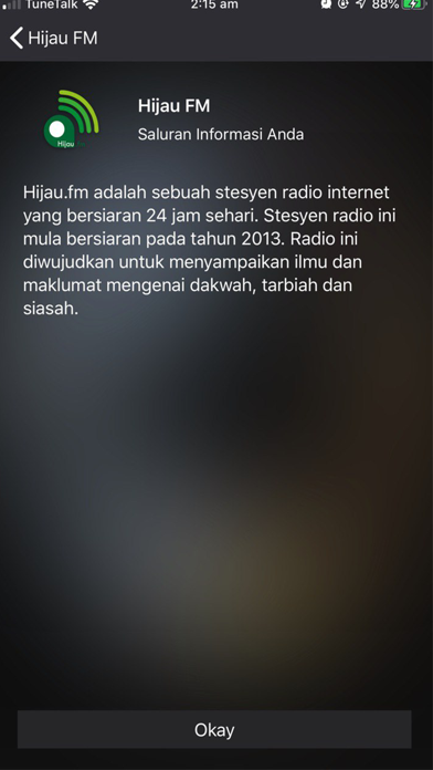 Hijau.FM screenshot 4