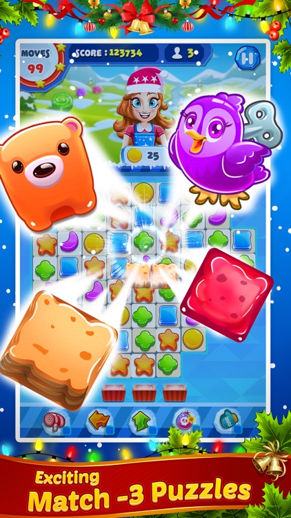 Christmas Bash - Puzzle Game screenshot-0