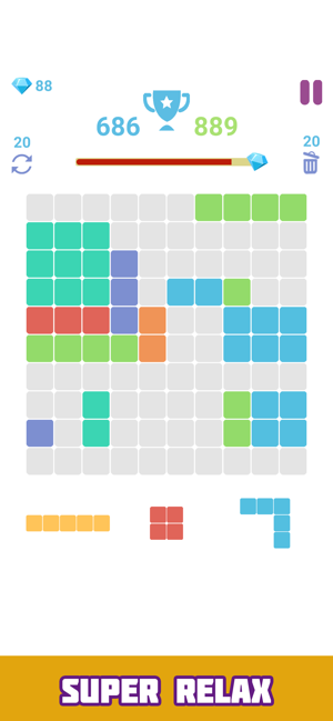 Block Puzzle Fill The Gird(圖3)-速報App