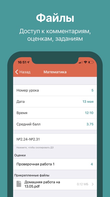 Электронный дневник школьника