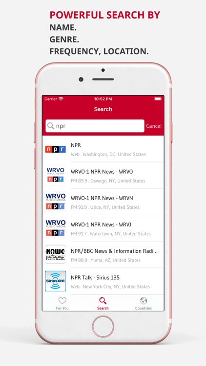 Radio Tuner - FM Radio app screenshot-4