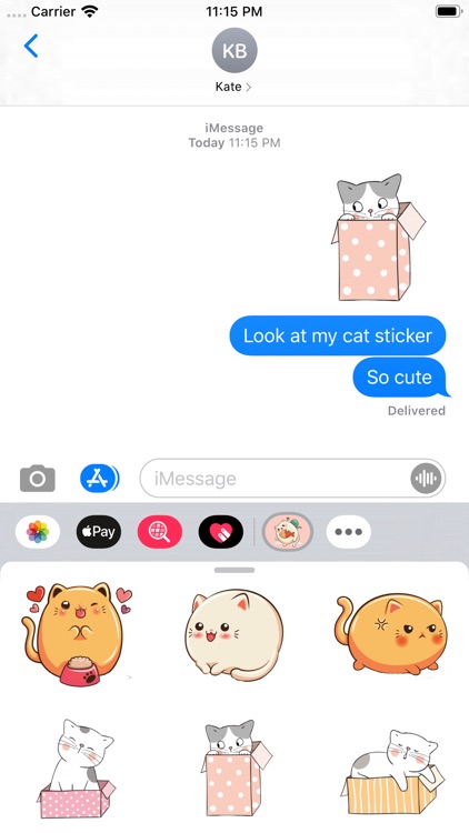 Dumb Cat Stickers