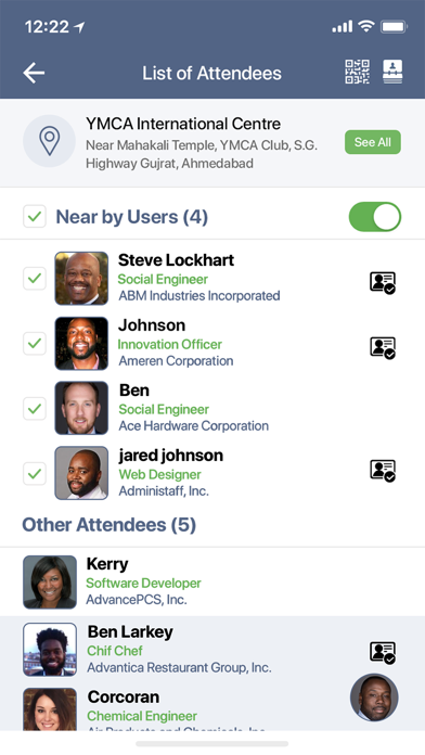 SYND Mobile Networking App screenshot 2