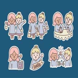 Girlfriend Stickers ·