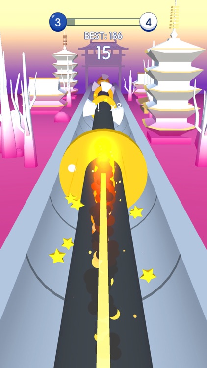 Smash Road - Color Ball Run 3D screenshot-0