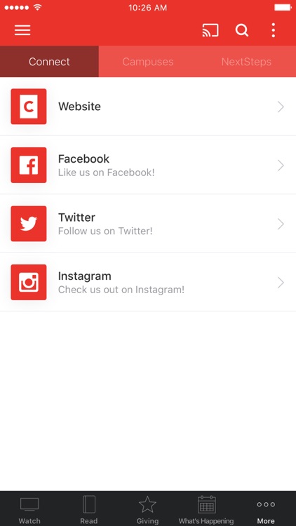 Calvary.ch App
