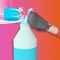 Move your aim, focus on the bottle cap and Pum