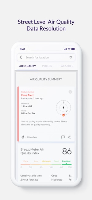 Air Quality App - BreezoMeter(圖6)-速報App