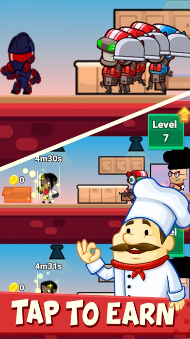 Top Chef Hero 2: Idle clicker screenshot 2