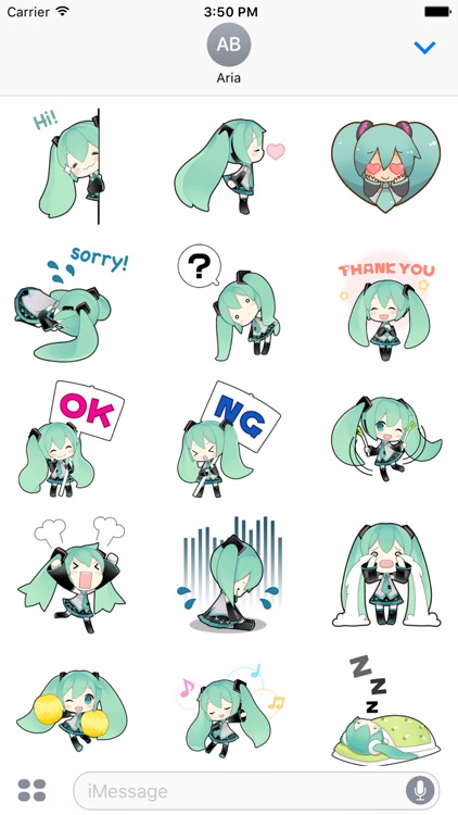 Miku And Team HD Sticker by Quang Tran Vinh