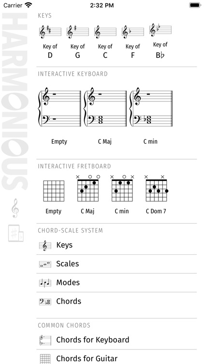 Harmonious: Music Theory