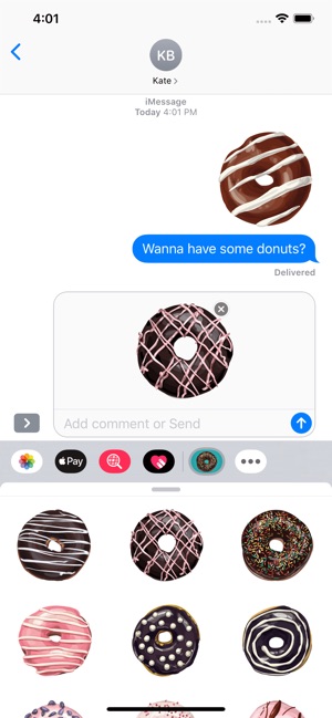 Donuts Tasty Stickers(圖2)-速報App