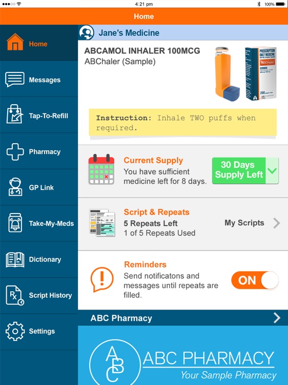 MedAdvisor for iPad