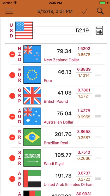 Rapid Currency Converter screenshot-3