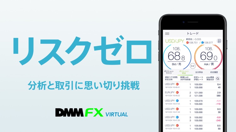 DMM FX バーチャル - 初心者向けFX体験アプリ