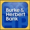 Burke & Herbert Bank Mobile Banking for iPad®