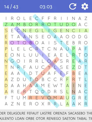 Captura de Pantalla 3 Sopa de Letras (Word Search) iphone