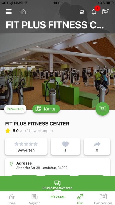 FIT PLUS Fitness Center screenshot 4