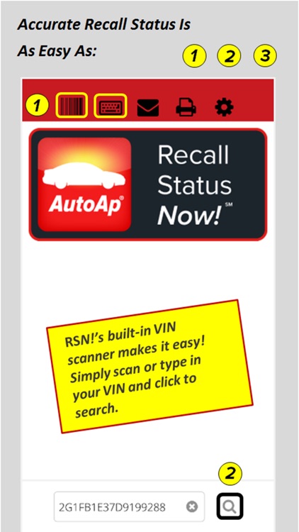 Recall Status Now!