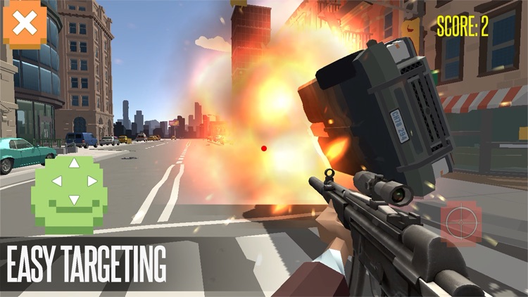 SHOOTING ESCAPE GUN ROAD screenshot-5