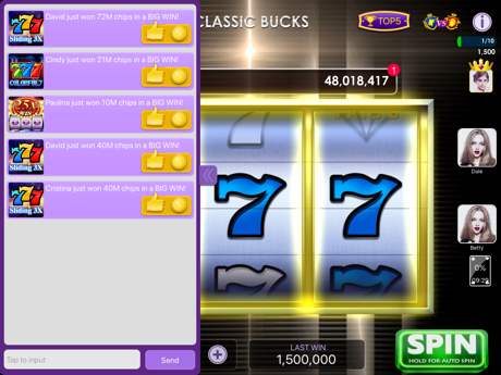 Cheats for Classic Slots: Live Contest