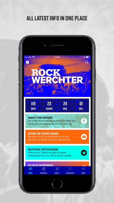 How to cancel & delete Rock Werchter from iphone & ipad 2