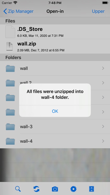 ZipManager -Zip/Unzip tool