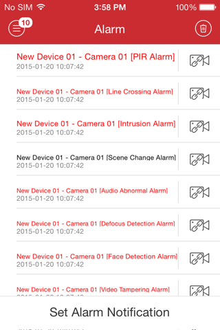 Ivms 4500 hot sale motion detection