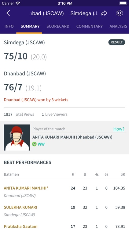 Jharkhand State Cricket Assoc screenshot-6