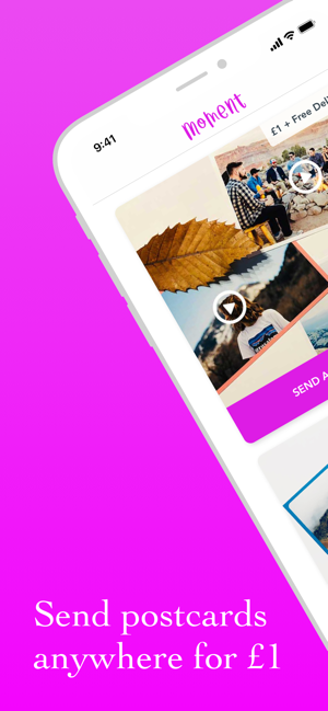 Moment: Send Real Postcard App
