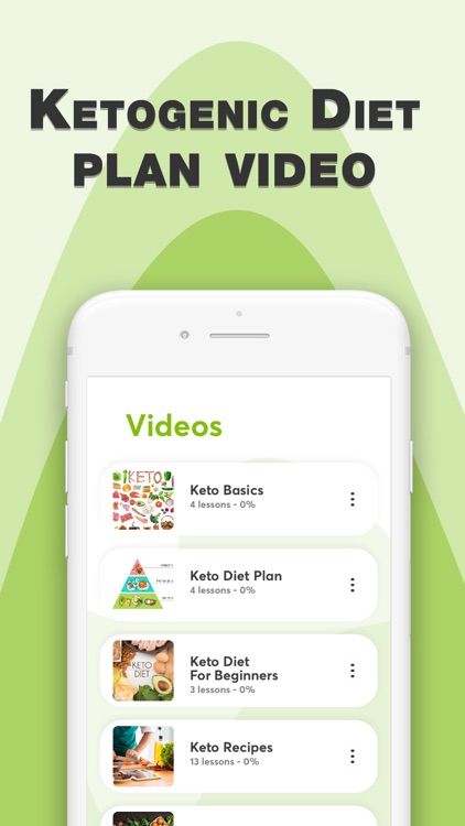 Ketogenic Diet video app