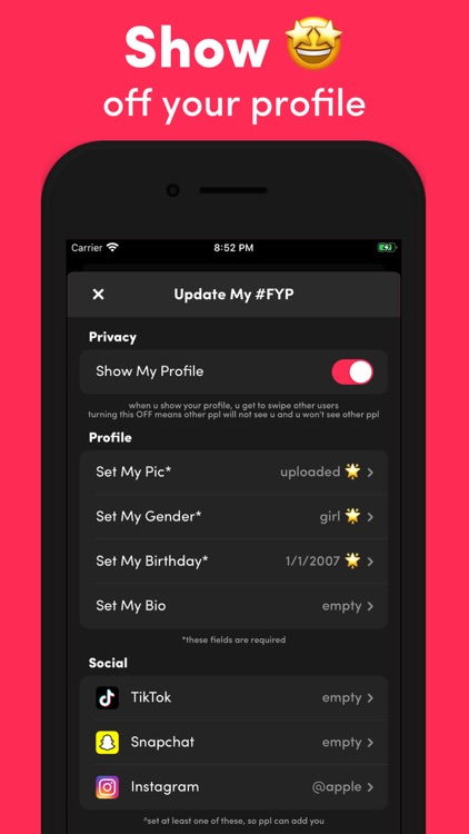 FYP - Meet Friends IBFs & BSFs