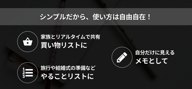 ShareList - リスト型メモを共有、同期(圖2)-速報App