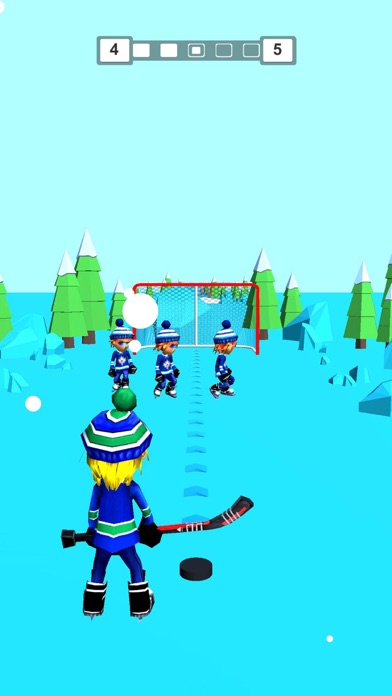 Slap Shot Hockey Tricks 3D screenshot 2
