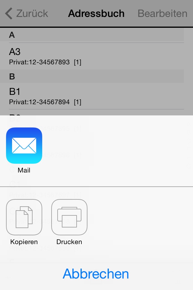 Multi Address Book Organizer screenshot 4