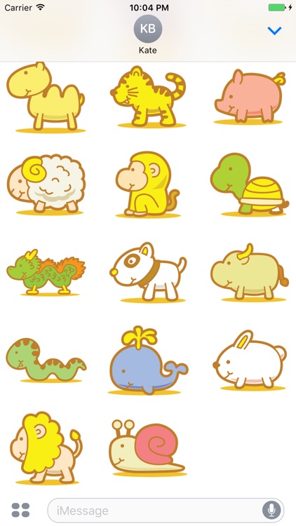 Sticker Me: Simple Animals