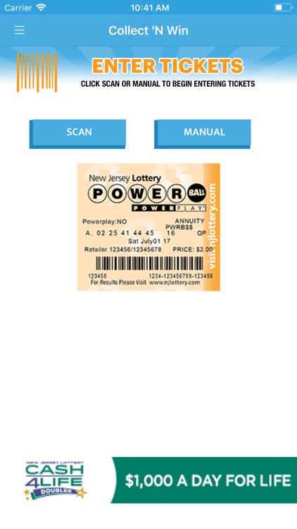NJ Lottery CNW