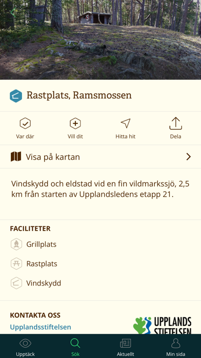 Uppsala läns Naturkarta screenshot 3